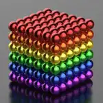 Rainbow Fidget Balls Magnets Game Toy 🌈