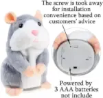 Funny Talking Hamster Plush Toy