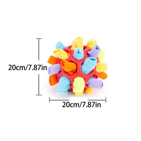 Chew toy size