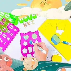Alphabet stencils