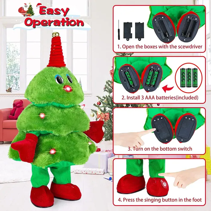Christmas Tree Toy in Action