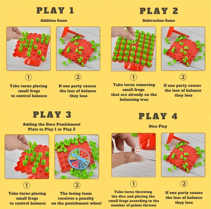 Frog Balance Instructions